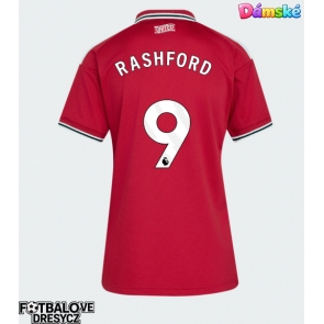 Manchester United Marcus Rashford #9 Dámské Domácí Dres 2026-27 Krátký Rukáv Manchester United Marcus Rashford #9 Dámské Domácí Dres 2026-27 Krátký Rukáv